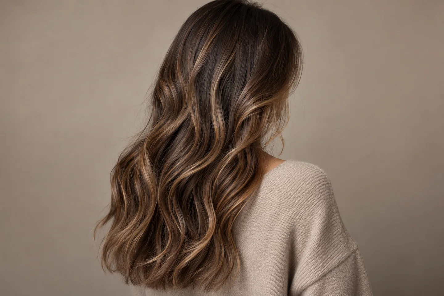 Editorial colour reference showing warm brown and caramel dimension