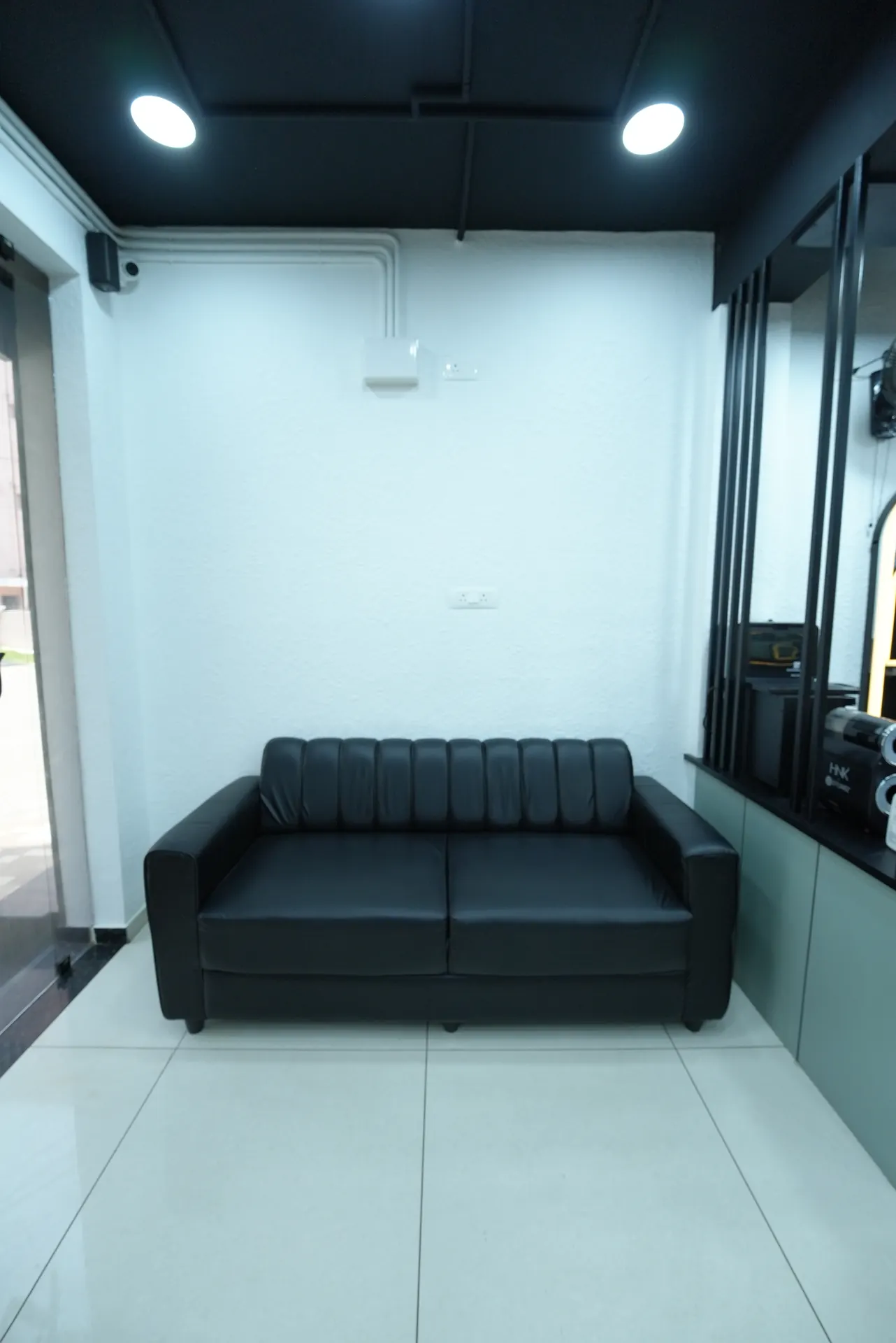 RAM KALASAPATI client lounge and salon seating